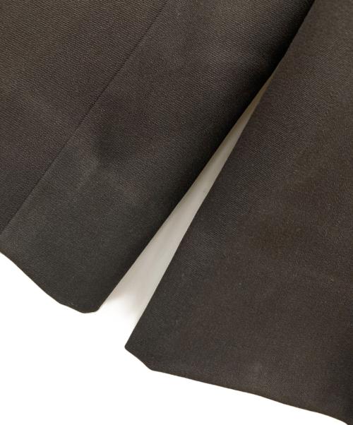 NEAU（ニュー）NEAU (ニュー) Wool gabardine vest/Wool slacks オリーブ サイズ:FREE/1の古着・服飾アイテム