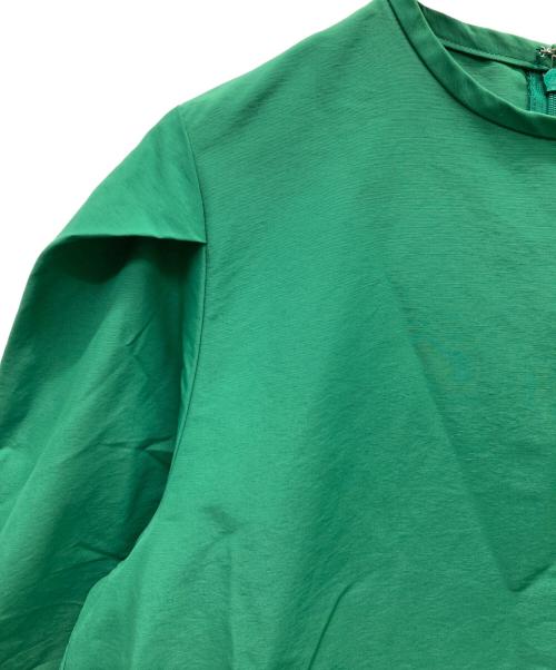 LOHEN（ローヘン）LOHEN (ローヘン) ベルスリーブブラウス グリーン サイズ:FREEの古着・服飾アイテム