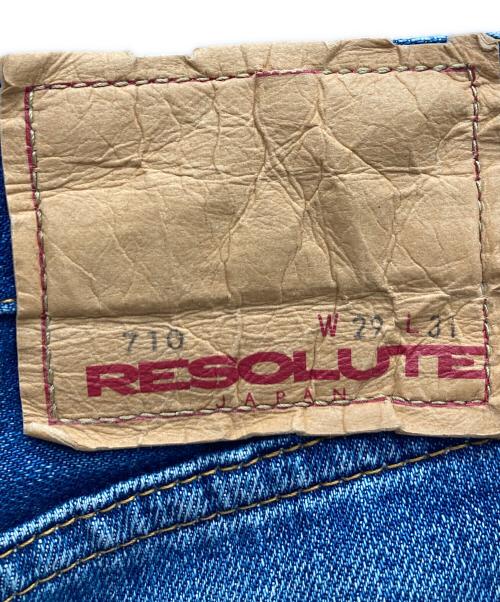RESOLUTE（リゾルト）RESOLUTE (リゾルト) 710 デニムパンツ ブルー サイズ:29の古着・服飾アイテム