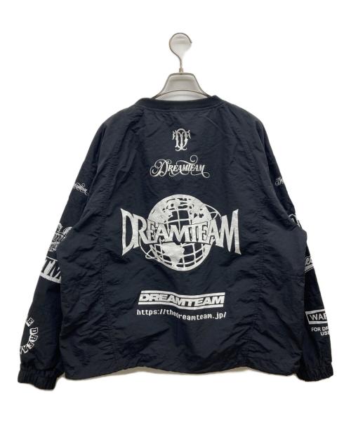 dreamteam（ドリームチーム）dreamteam (ドリームチーム) 26SS Sponsors Logo Nylon Training Pullover ブラック サイズ:Mの古着・服飾アイテム