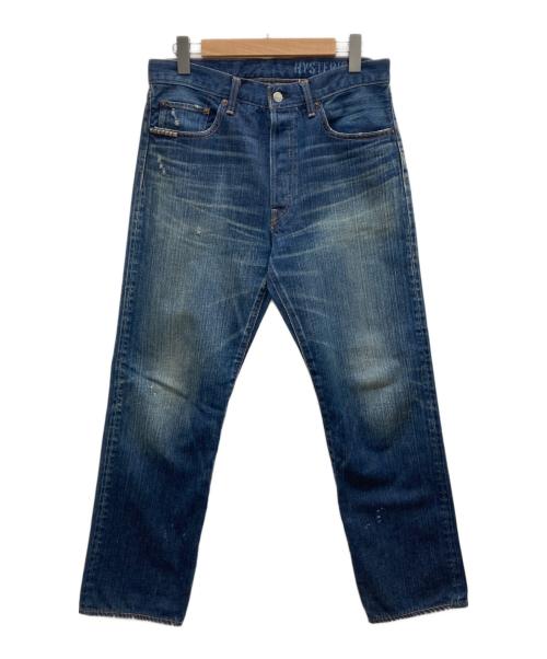 Hysteric Glamour（ヒステリックグラマー）Hysteric Glamour (ヒステリックグラマー) スタッズデニムパンツ インディゴ サイズ:W30の古着・服飾アイテム