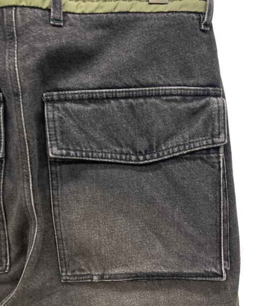 DIESEL（ディーゼル）DIESEL (ディーゼル) D-ANDEW-SHORT-S ブラック×カーキ サイズ:W26の古着・服飾アイテム