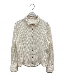 MACKINTOSH LONDON（マッキントッシュ ロンドン）の古着「コットンバルファスレースブラウス」｜ホワイト