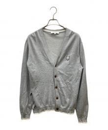 maison kitsune（メゾンキツネ）の古着「BOLD FOX HEAD カーディガン」｜グレー