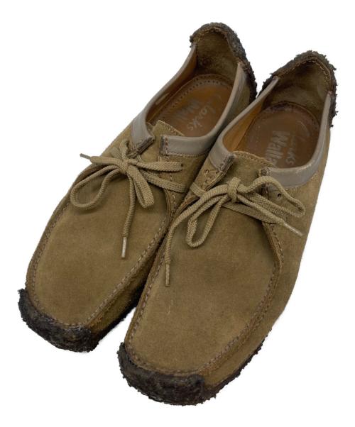 CLARKS（クラークス）CLARKS (クラークス) ワラビーシューズ カーキ サイズ:UK6の古着・服飾アイテム