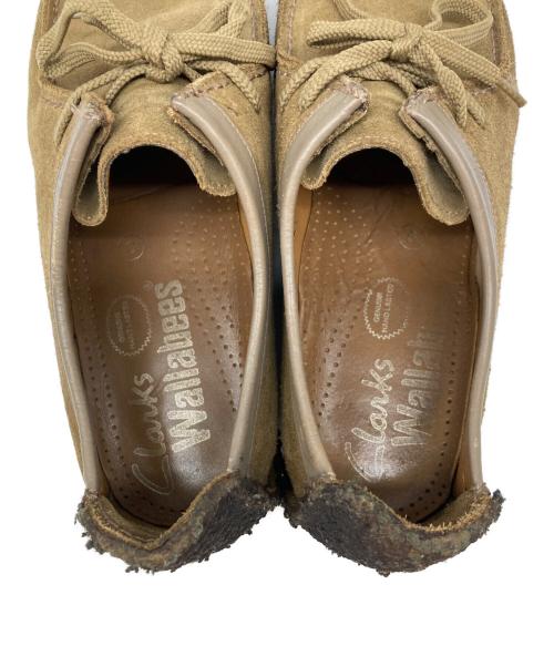 CLARKS（クラークス）CLARKS (クラークス) ワラビーシューズ カーキ サイズ:UK6の古着・服飾アイテム