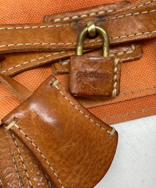 genten（ゲンテン）genten (ゲンテン) Pianta リュック オレンジの古着・服飾アイテム