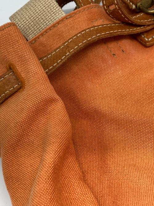 genten（ゲンテン）genten (ゲンテン) Pianta リュック オレンジの古着・服飾アイテム