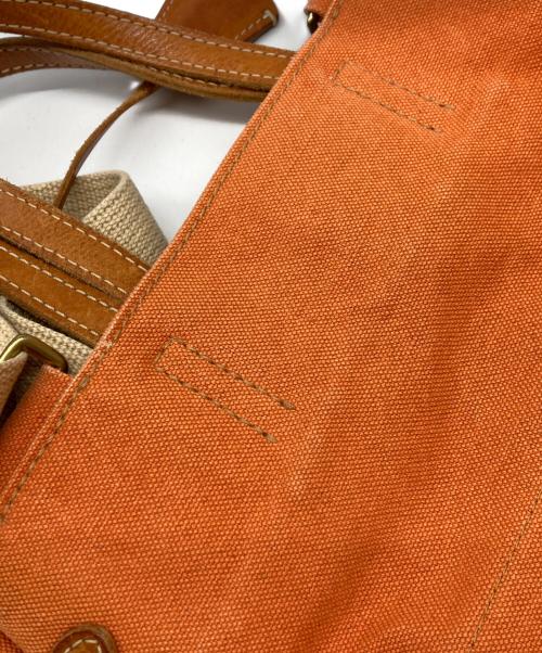 genten（ゲンテン）genten (ゲンテン) Pianta リュック オレンジの古着・服飾アイテム