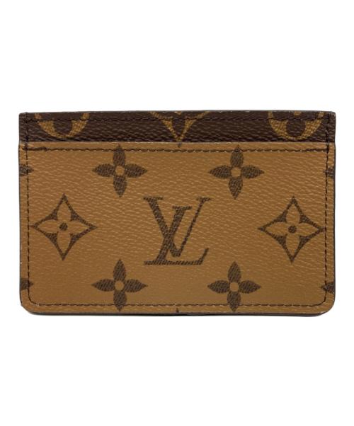 LOUIS VUITTON（ルイ ヴィトン）LOUIS VUITTON (ルイ ヴィトン) リバース・ポルト・カルト・サーンプル ブラウンの古着・服飾アイテム
