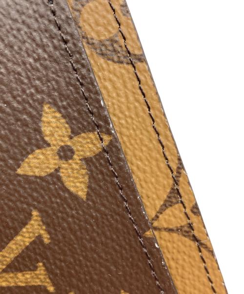 LOUIS VUITTON（ルイ ヴィトン）LOUIS VUITTON (ルイ ヴィトン) リバース・ポルト・カルト・サーンプル ブラウンの古着・服飾アイテム