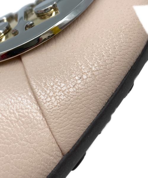 TORY BURCH（トリーバーチ）TORY BURCH (トリーバーチ) クレア キャップ トゥ バレエシューズ ピンク サイズ:6の古着・服飾アイテム