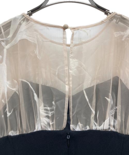 acka（エーシーケーエー）acka (エーシーケーエー) sheer puff dress ブラック サイズ:1 未使用品の古着・服飾アイテム