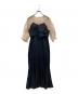 acka（エーシーケーエー）の古着「sheer puff dress」｜ブラック