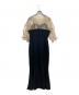 acka (エーシーケーエー) sheer puff dress ブラック サイズ:1 未使用品：12000円