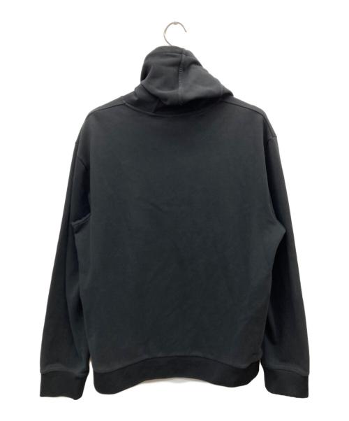 ARMANI EXCHANGE（アルマーニ エクスチェンジ）ARMANI EXCHANGE (アルマーニ エクスチェンジ) プリントパーカー ブラック サイズ:Lの古着・服飾アイテム