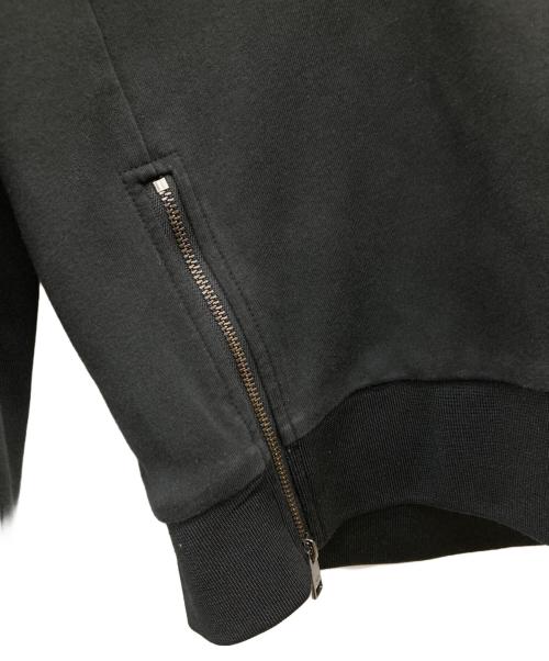 ARMANI EXCHANGE（アルマーニ エクスチェンジ）ARMANI EXCHANGE (アルマーニ エクスチェンジ) プリントパーカー ブラック サイズ:Lの古着・服飾アイテム