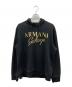 ARMANI EXCHANGE（アルマーニ エクスチェンジ）の古着「プリントパーカー」｜ブラック