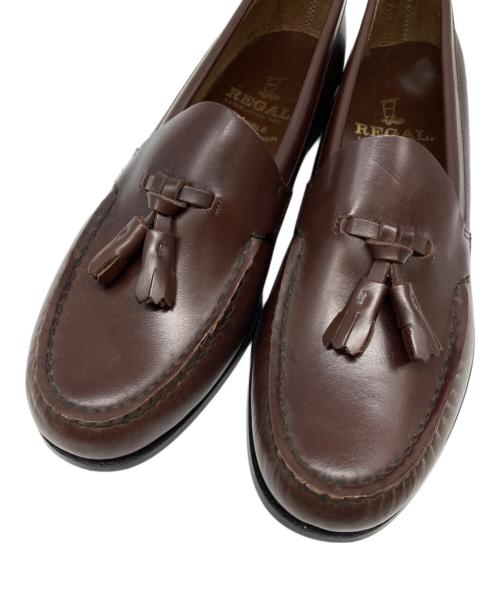 REGAL（リーガル）REGAL (リーガル) タッセルローファー ブラウン サイズ:24.5の古着・服飾アイテム