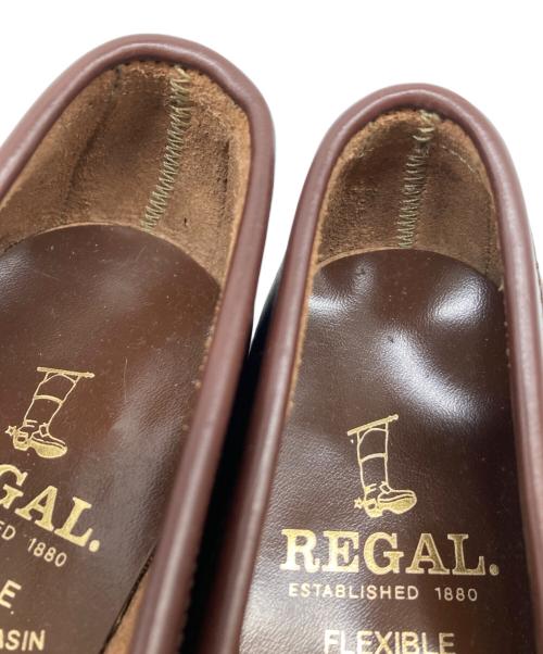 REGAL（リーガル）REGAL (リーガル) タッセルローファー ブラウン サイズ:24.5の古着・服飾アイテム