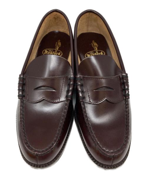 kenford（ケンフォード）kenford (ケンフォード) コインローファー ブラウン サイズ:24.5cmの古着・服飾アイテム