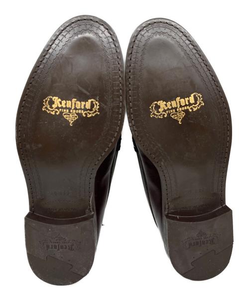 kenford（ケンフォード）kenford (ケンフォード) コインローファー ブラウン サイズ:24.5cmの古着・服飾アイテム