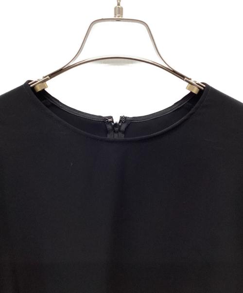 BEARDSLEY（ビアズリー）BEARDSLEY (ビアズリー) 袖口レースブラウス ブラック サイズ:FREEの古着・服飾アイテム