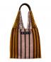 MARNI（マルニ）の古着「MARKET HAMMOCK BAG」｜ピンク×オレンジ×ブラウン