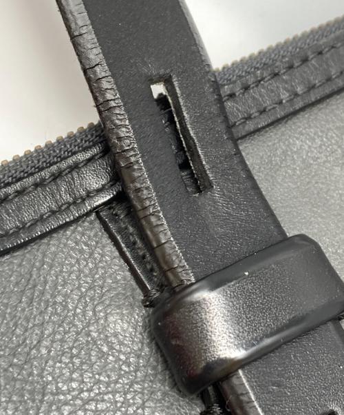 TUMI（トゥミ）TUMI (トゥミ) MISSION HARRISON Leather Briefcase/ミッションハリソンブリーフケース グレーの古着・服飾アイテム
