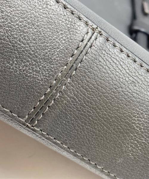 TUMI（トゥミ）TUMI (トゥミ) MISSION HARRISON Leather Briefcase/ミッションハリソンブリーフケース グレーの古着・服飾アイテム