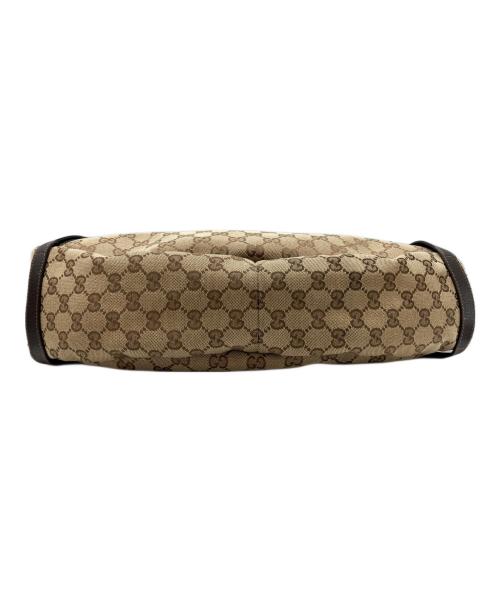GUCCI（グッチ）GUCCI (グッチ) アビー GGキャンバス トートバッグ ベージュの古着・服飾アイテム