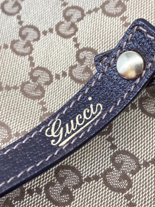 GUCCI（グッチ）GUCCI (グッチ) アビー GGキャンバス トートバッグ ベージュの古着・服飾アイテム