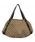 GUCCI (グッチ) アビー GGキャンバス トートバッグ ベージュ：75000円