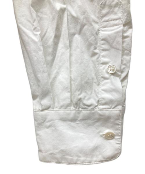 sacai（サカイ）sacai (サカイ) コットンポプリンフーディシャツ ホワイト サイズ:2の古着・服飾アイテム