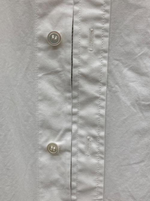 sacai（サカイ）sacai (サカイ) コットンポプリンフーディシャツ ホワイト サイズ:2の古着・服飾アイテム