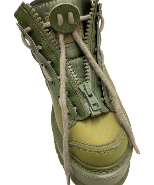 Fenty PUMA by Rihanna（フェンティ プーマ バイ リアーナ）Fenty PUMA by Rihanna (フェンティ プーマ バイ リアーナ) SNEAKER Zip BOOTS Army Green サイズ:23の古着・服飾アイテム