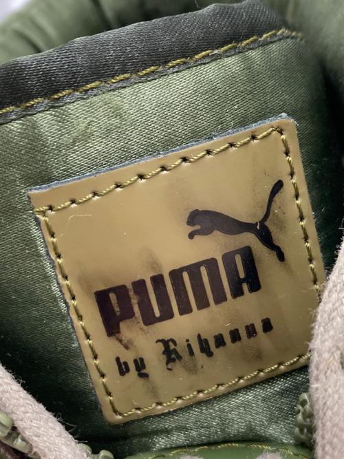 Fenty PUMA by Rihanna（フェンティ プーマ バイ リアーナ）Fenty PUMA by Rihanna (フェンティ プーマ バイ リアーナ) SNEAKER Zip BOOTS Army Green サイズ:23の古着・服飾アイテム