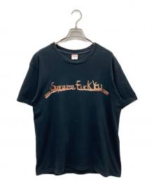 SUPREME（シュプリーム）の古着「プリントTシャツ」｜ブラック