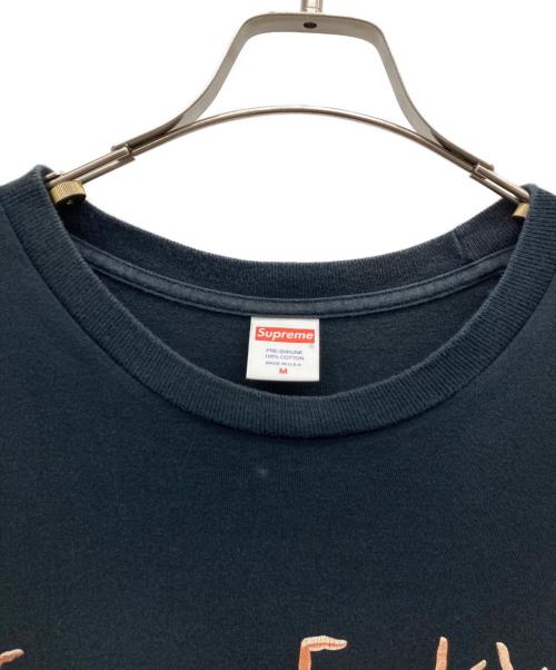 SUPREME（シュプリーム）SUPREME (シュプリーム) プリントTシャツ ブラック サイズ:SIZE Mの古着・服飾アイテム