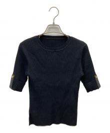 FOXEY（フォクシー）の古着「Knit Top “Cavalier”」｜ブラック