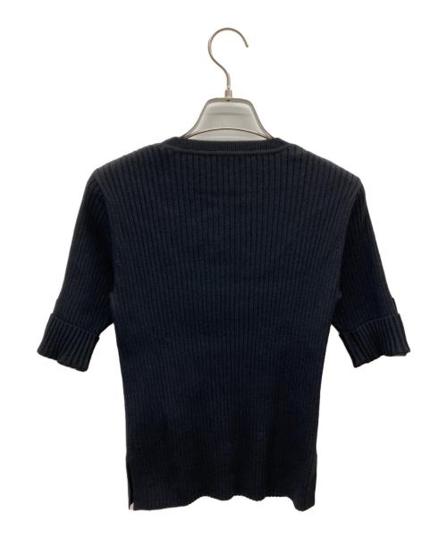 FOXEY（フォクシー）FOXEY (フォクシー) Knit Top “Cavalier” ブラック サイズ:38の古着・服飾アイテム