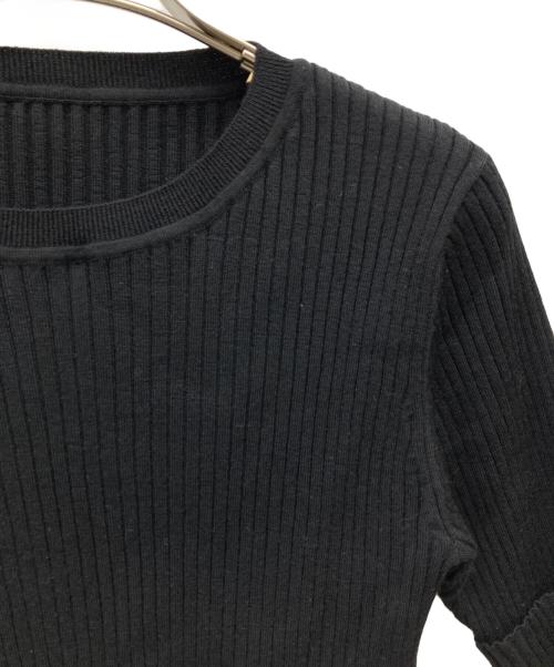 FOXEY（フォクシー）FOXEY (フォクシー) Knit Top “Cavalier” ブラック サイズ:38の古着・服飾アイテム