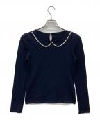 FOXEYフォクシー）の古着「PEARL LADY」｜ネイビー