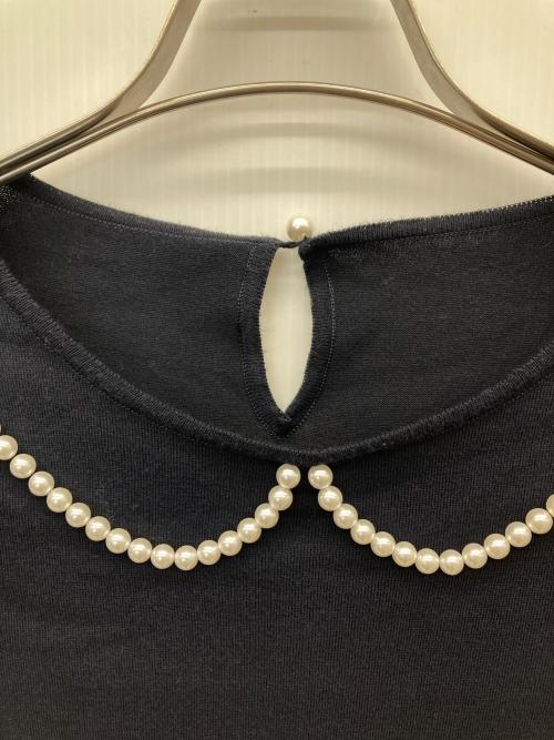 FOXEY（フォクシー）FOXEY (フォクシー) PEARL LADY ネイビー サイズ:38の古着・服飾アイテム