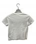 MONCLER (モンクレール) MAGLIA Rhinestone Logo T-Shirt ホワイト サイズ:SIZE S：15000円