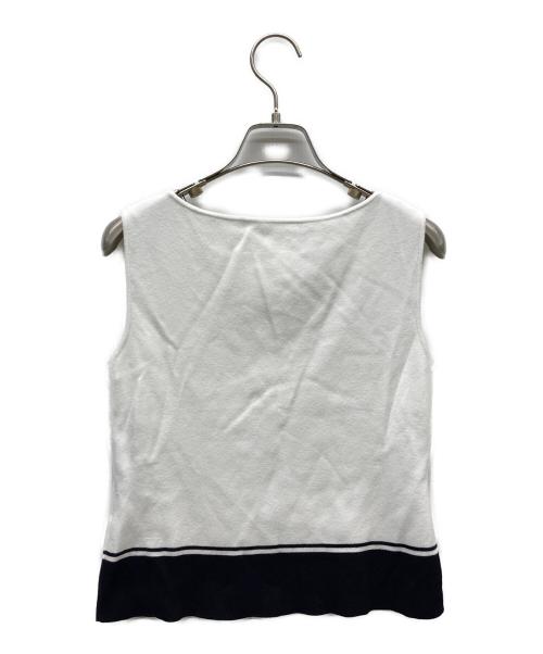 FOXEY（フォクシー）FOXEY (フォクシー) Darcy Twin Knit ホワイト サイズ:38の古着・服飾アイテム