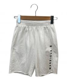 MM6 Maison Margiela（エムエムシックスメゾンマルジェラ）の古着「Bermuda con logo」｜ホワイト