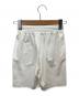 MM6 Maison Margiela (エムエムシックスメゾンマルジェラ) Bermuda con logo ホワイト サイズ:SIZE 8：8000円