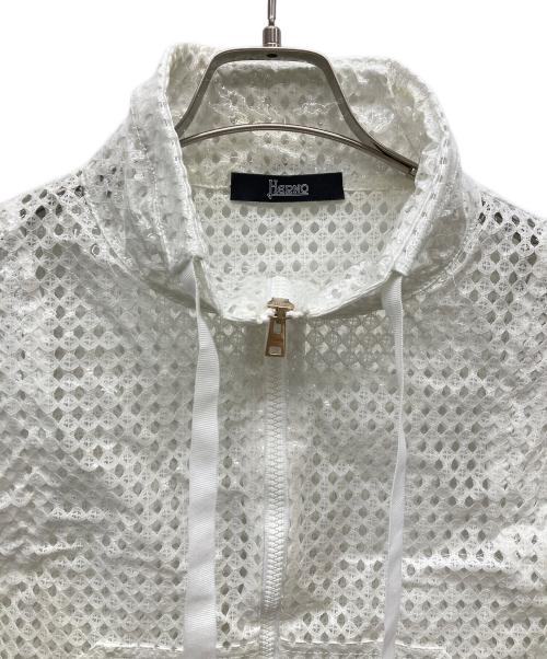 HERNO（ヘルノ）HERNO (ヘルノ) Cotton And Pvc Vest ホワイト サイズ:38の古着・服飾アイテム