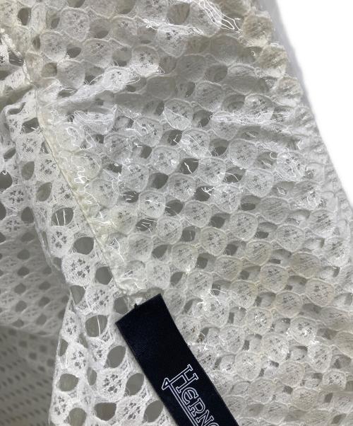 HERNO（ヘルノ）HERNO (ヘルノ) Cotton And Pvc Vest ホワイト サイズ:38の古着・服飾アイテム
